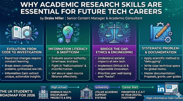 Why Academic Research Skills Are Essential For Future Tech Careers