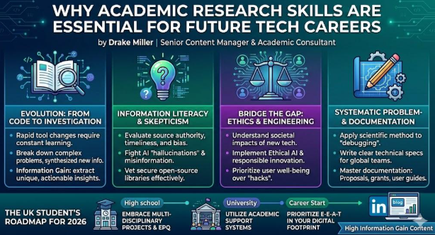 Why Academic Research Skills Are Essential For Future Tech Careers